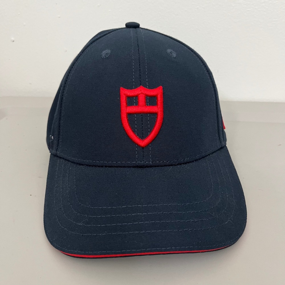 Tudor Born To Dare Baseball Golf Cap Mens OS Navy Blue Luxury Watch Logo Hat